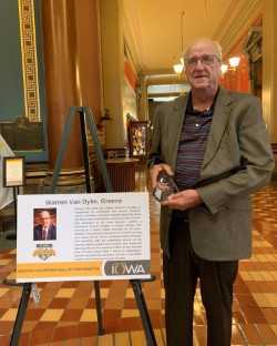 Former Sukup employee inducted into Iowa Volunteer Hall of Fame